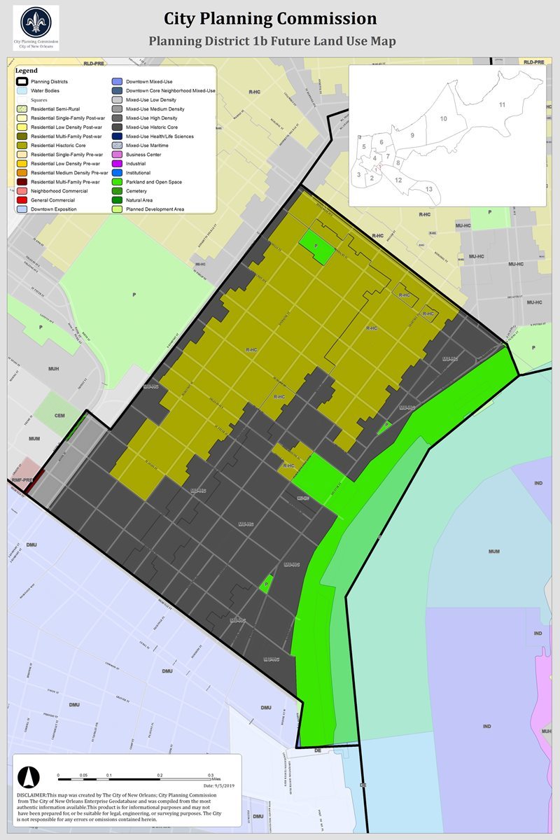 City Planning Commission reviews proposed land use map framework