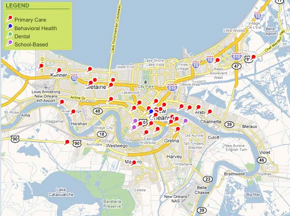 MAP-8-1-NEW-ORLEANS-PRIMARY-CARE-FACILITIES,-C-SEPTEMBER,-2009.png
